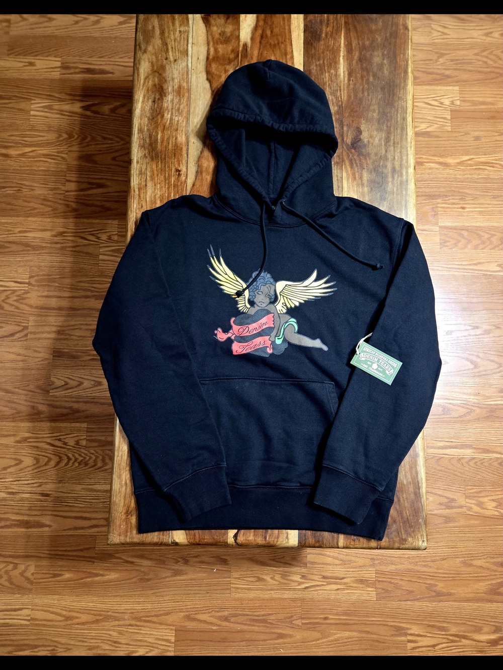 Denim Tears "Cherub" Men's Pullover Hoodie. Size Medium.